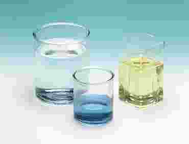 Flint Glass Round Battery Jar 9" D x 12" H