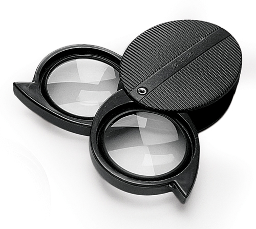 GEM-310 10x Magnification Optical Glass Loupe Magnifier Double Lens Ma –  Gain Express