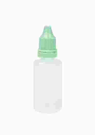 Polyethylene Dropping Bottle with Dropper Plug and Screw-on Cap 30 mL