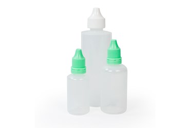 Polyethylene Dropping Bottle with Dropper Plug and Screw-on Cap 30 mL