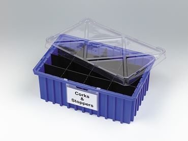 Organizer Bin for Rubber Stoppers and Corks