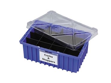 Organizer Bin for Rubber Stoppers and Corks