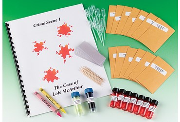 Crime Scene: A Forensics Investigation Laboratory Kit