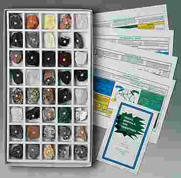 Test Chips for Washington School Collection for Geology and Earth Science