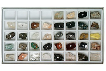 Classroom Mineral Collection for Geology and Earth Science