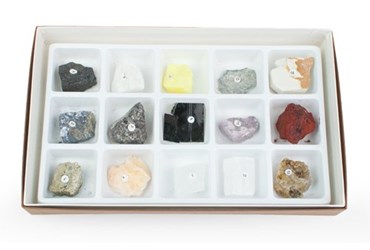 Luster Mineral Collection for Geology and Earth Science