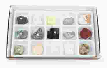 Luster Mineral Collection for Geology and Earth Science