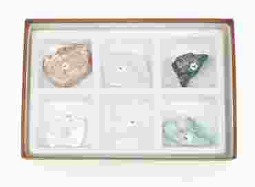 Cleavage Mineral Collection for Geology and Earth Science