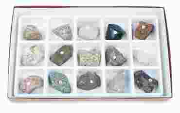 Igneous Rock Collection for Geology and Earth Science