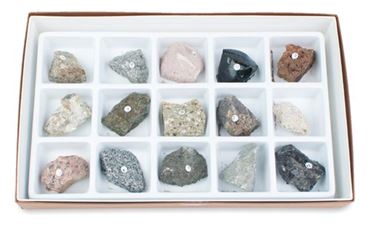 Igneous Rock Collection for Geology and Earth Science
