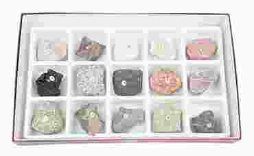 Introductory Rock Collection for Geology and Earth Science