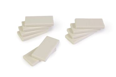 White Streak Plates for Mineral Testing in Earth Science and Environmental Science