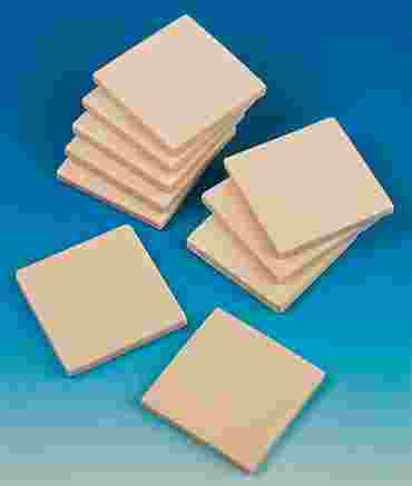 White Streak Plates for Mineral Testing in Earth Science and Environmental Science