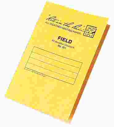 All-Weather Waterproof Field Notebook
