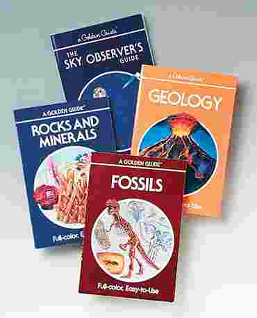 Rocks and Minerals Golden Guide Field Book for Earth Science and Geology