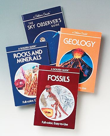 Rocks and Minerals Golden Guide Field Book for Earth Science and Geology