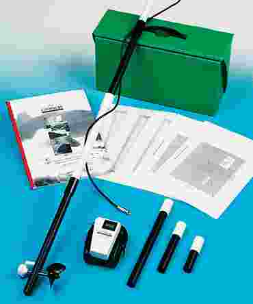 Hand-Held Stream Flowmeter for Field Studies in Environmental Science