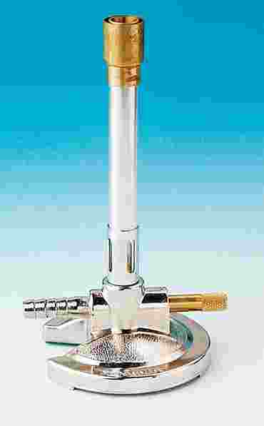 Adjustable Bunsen Burner for use with Natural Gas