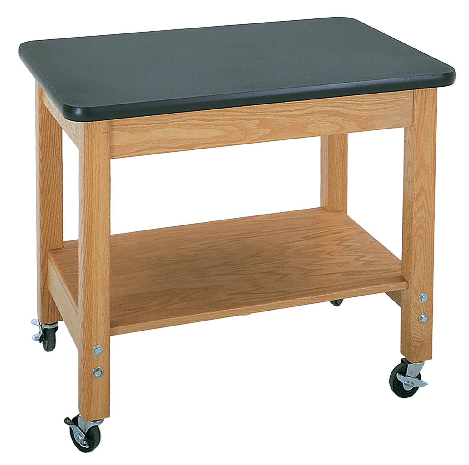 Wood Laboratory Cart