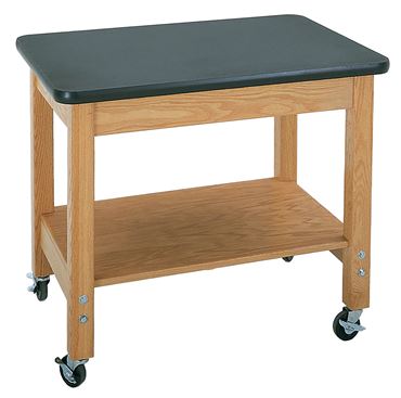 Wood Laboratory Cart