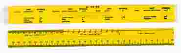 Yellow Metric Relationship Ruler