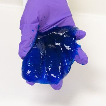 polyvinyl alcohol solution, sodium borate solution