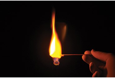 what is the purpose of the flame test lab