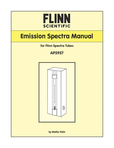 Flinn Scientific Emission Spectra Manual