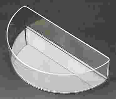 Semicircle Refraction Dish for Optics Demonstration