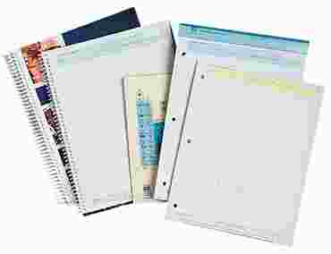 Student Laboratory Notebooks Top Bound, 50 Pages