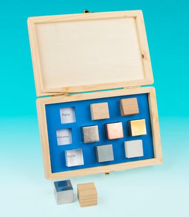 Lab Density Cube Set for Physical Science and Physics