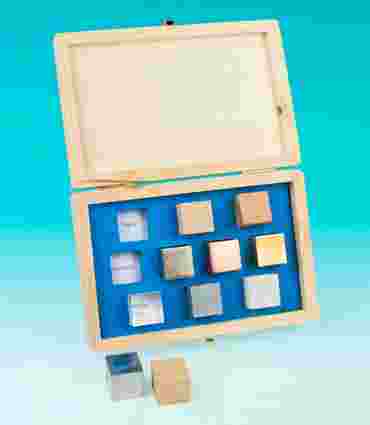 Lab Density Cube Set for Physical Science and Physics