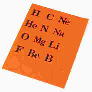 Atomic Clock Chemical Element Decals