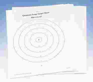Target Sheets Refill Package for Quantum Leap Atomic Structure Laboratory Kit