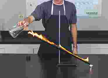 Flaming Vapor Ramp Chemical Safety Demonstration Kit