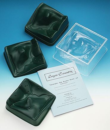 Topography Map Reading Model and Lab Activity for Earth Science