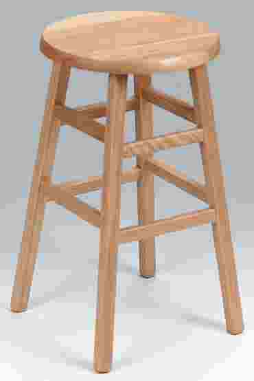 Adjustable Wooden Laboratory Stool
