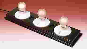 Lamps in Series and Parallel Circuit Demonstration Model
