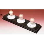 Lamps in Series and Parallel Circuit Demonstration Model