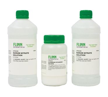 alum, aluminum potassium sulfate