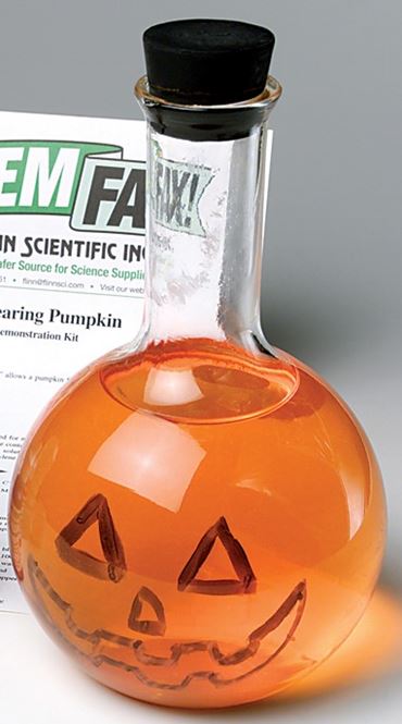 The Reappearing Pumpkin Chemical Demonstration Kit