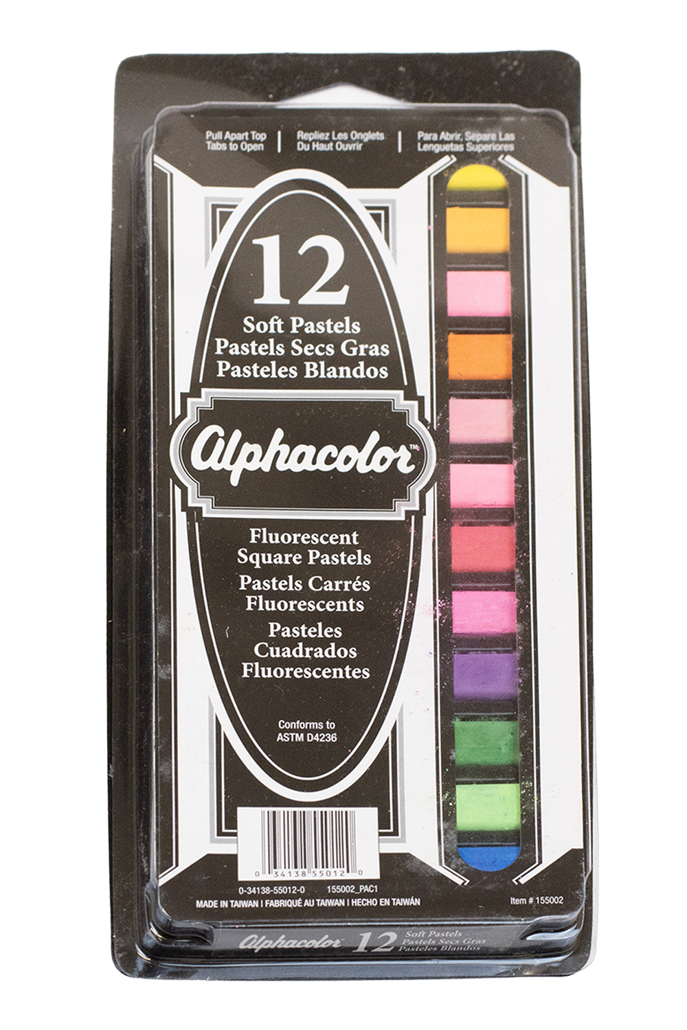 Fluorescent-Colored Chalk Pastels