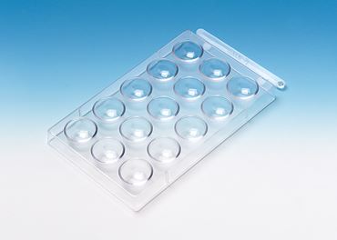 Clear Polystyrene Spot Plate