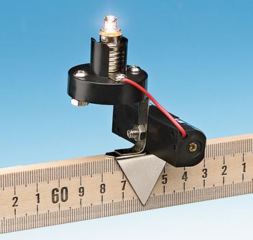 Light Source with Battery Holder for Meter Stick Optics Bench