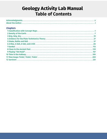 concept maps, topographic maps, density of earth