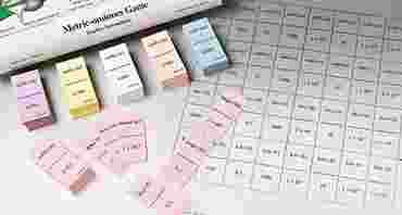 Metric-ominos Chemistry Game