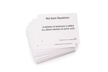 Net Ionic Equations Flash Cards for AP® Chemistry