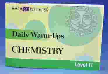Daily Warm-ups for Chemistry Activity Book and Lab Manual