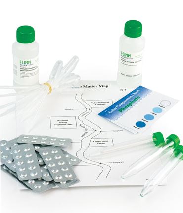 Stream Contamination Forensic Laboratory Kit for Environmental Science