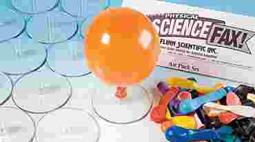 Balloon Air Pucks Physical Science and Physics Activity Set